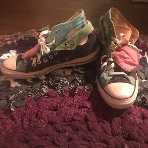 Converse Double High Top Neon